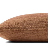 Leanne Ford x Loloi Medlock Rust 13'' x 35'' Pillow Cover Only White Cliff Studio Throw Pillows