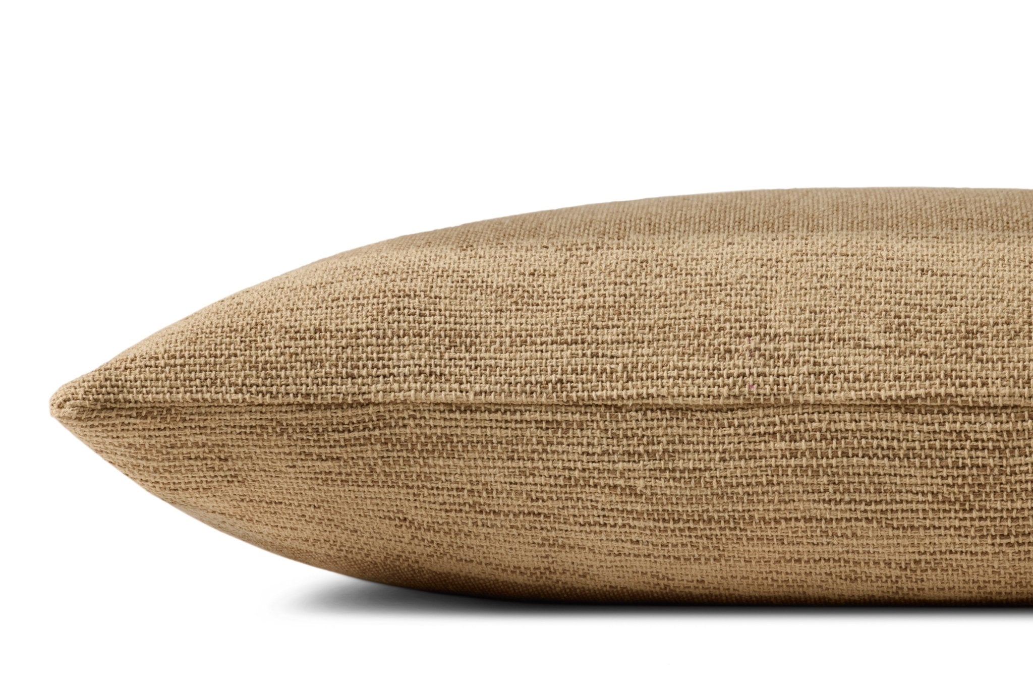 Leanne Ford x Loloi Medlock Tan 13'' x 35'' Pillow Cover Only White Cliff Studio Throw Pillows