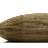 Leanne Ford x Loloi Mistwood Brown 16'' x 26'' Pillow Cover Only White Cliff Studio Throw Pillows