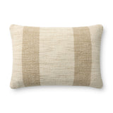 Leanne Ford x Loloi Mistwood Ivory 16'' x 26'' Pillow Cover Only White Cliff Studio Throw Pillows