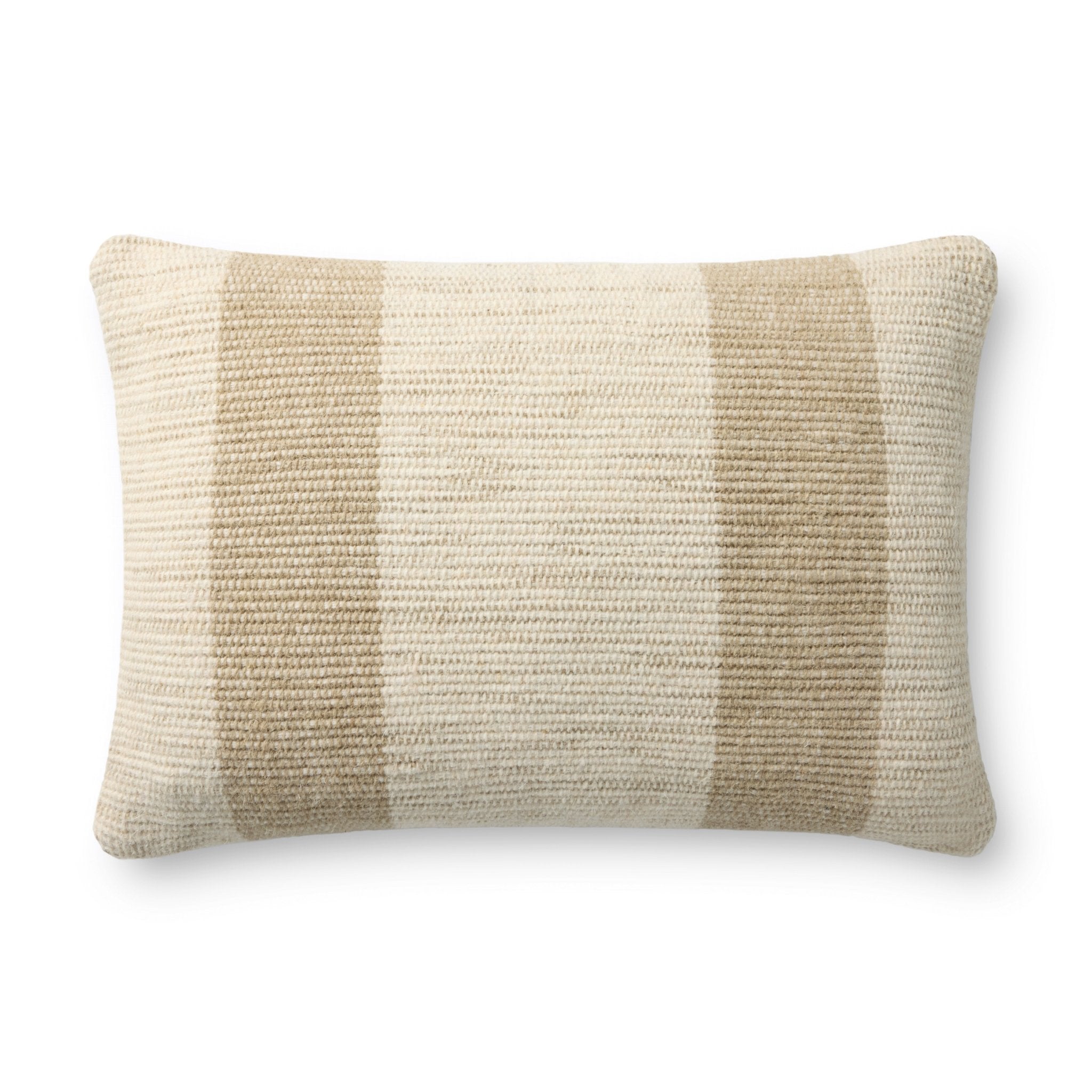 Leanne Ford x Loloi Mistwood Ivory 16'' x 26'' Pillow Cover Only White Cliff Studio Throw Pillows