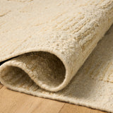 Leanne Ford x Loloi Soweto Antique Ivory Rug White Cliff Studio Rugs