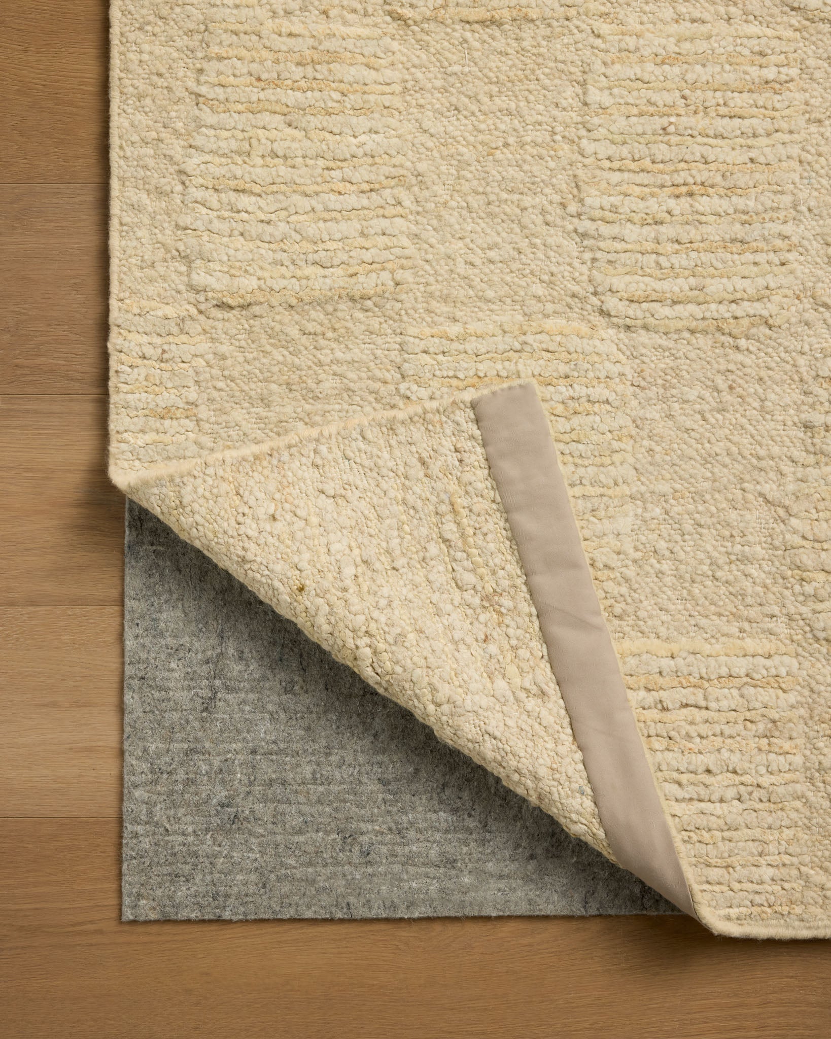 Leanne Ford x Loloi Soweto Natural Rug White Cliff Studio Rugs