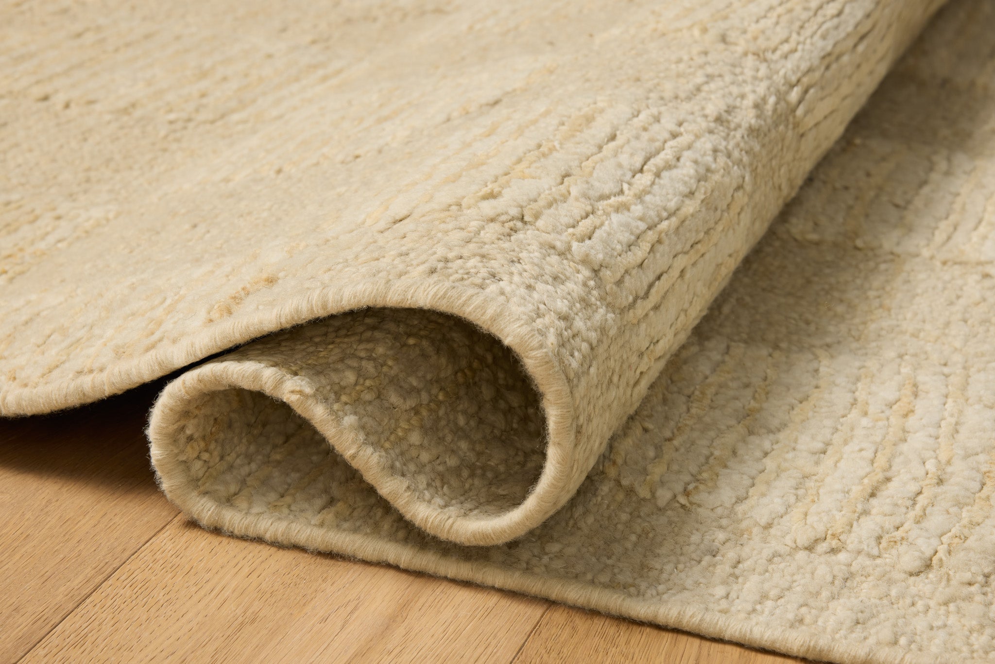 Leanne Ford x Loloi Soweto Natural Rug White Cliff Studio Rugs