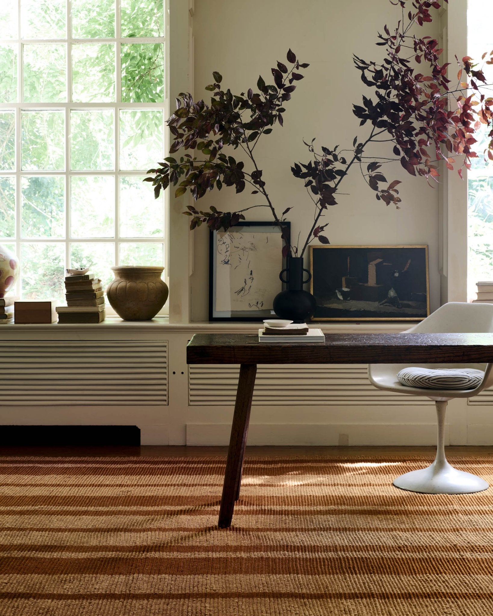 Leanne Ford x Loloi Weatherstaff Cinnamon / Natural Rug White Cliff Studio Rugs