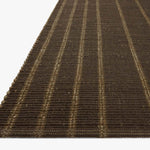 Leanne Ford x Loloi Weatherstaff Espresso / Natural Rug White Cliff Studio Rugs