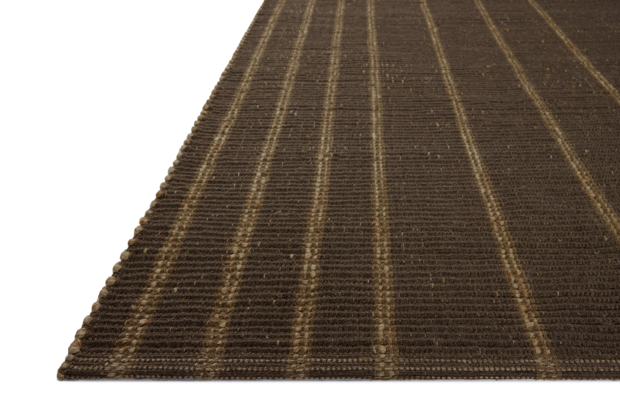 Leanne Ford x Loloi Weatherstaff Espresso / Natural Rug White Cliff Studio Rugs