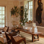 Leanne Ford x Loloi Weatherstaff Natural / Olive Rug White Cliff Studio Rugs