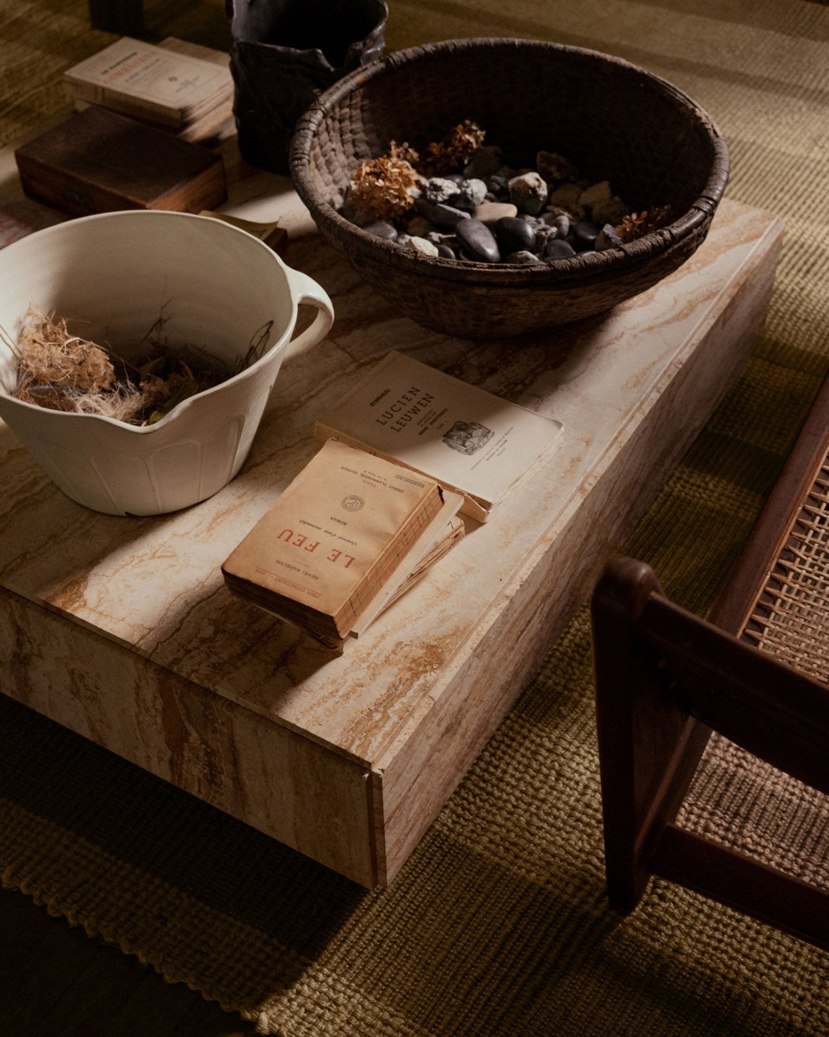 Leanne Ford x Loloi Weatherstaff Natural / Olive Rug White Cliff Studio Rugs