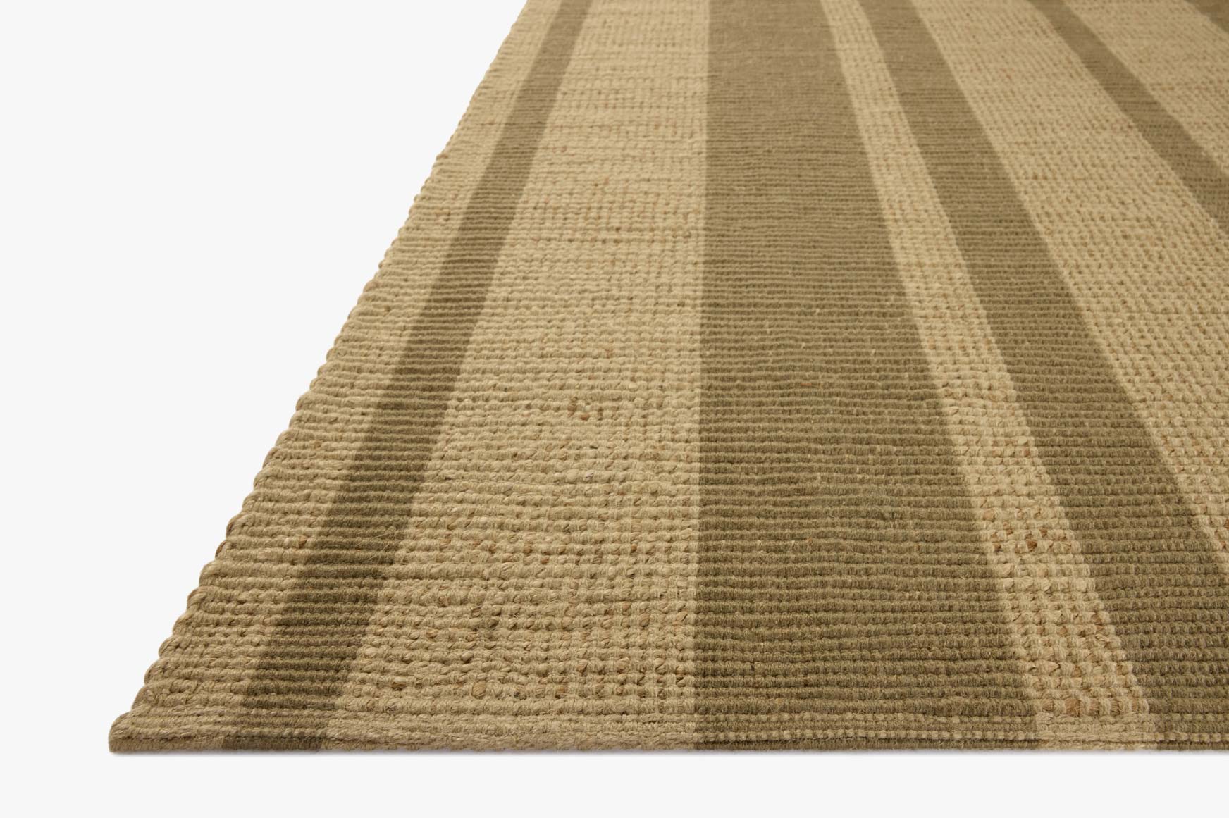 Leanne Ford x Loloi Weatherstaff Natural / Olive Rug White Cliff Studio Rugs