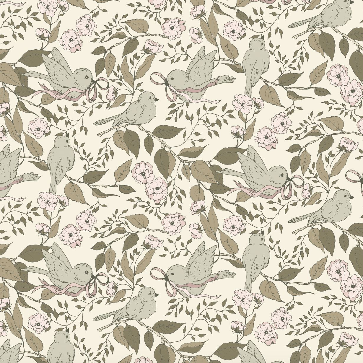 Lilla Wallpaper by Ali Anni