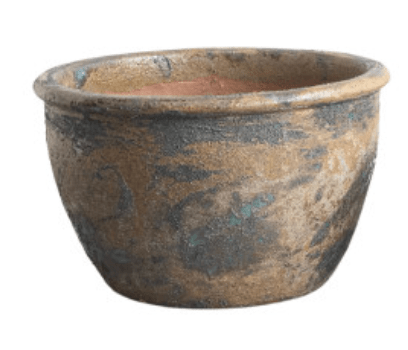 Limestone Bowl Planter White Cliff Studio Planters