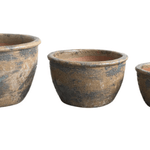 Limestone Bowl Planter White Cliff Studio Planters