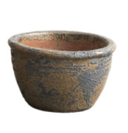 Limestone Bowl Planter White Cliff Studio Planters
