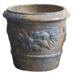 Limestone Relief Planter White Cliff Studio Planters