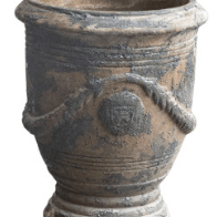 Limestone Urn Planter White Cliff Studio Planters