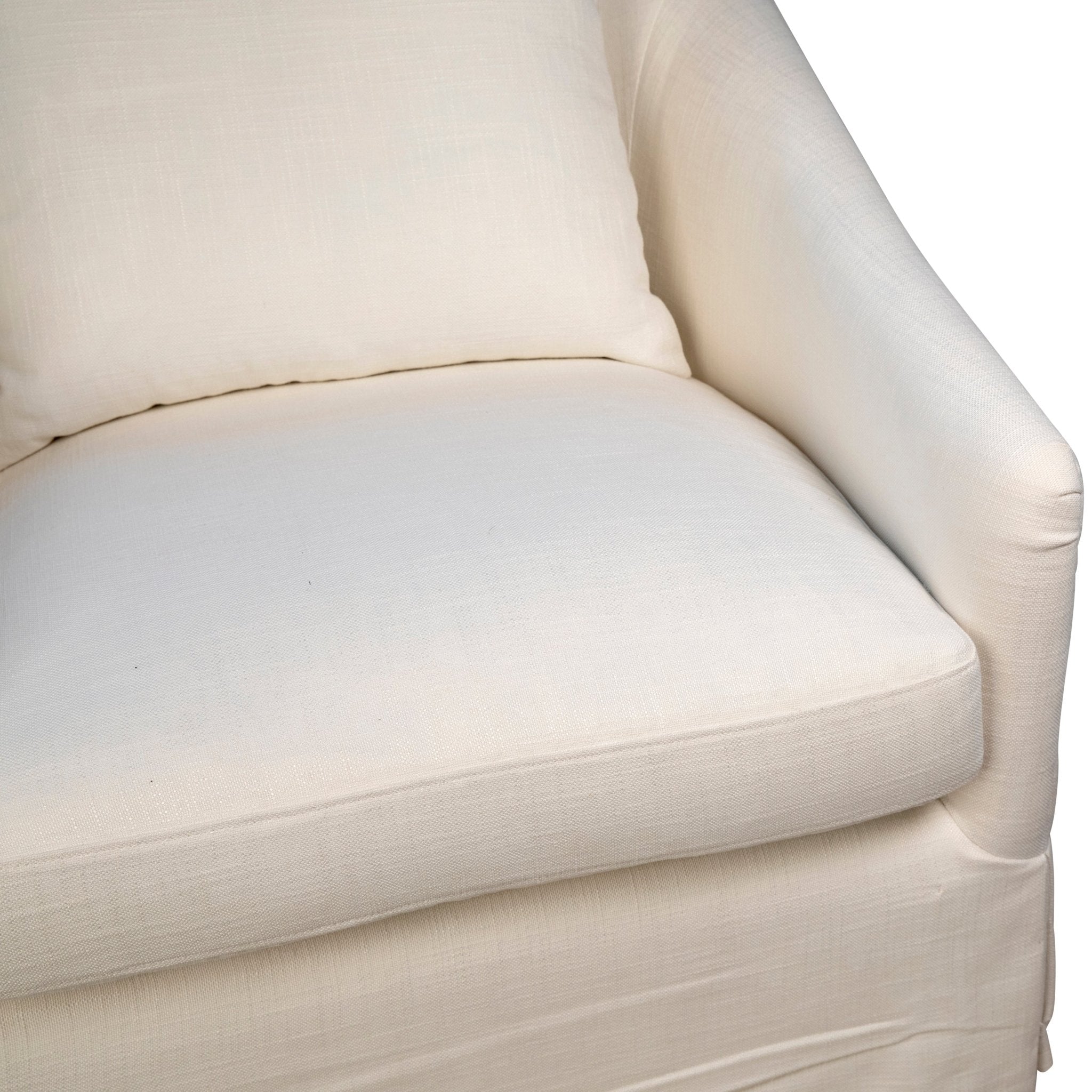 Lina Swivel Chair White