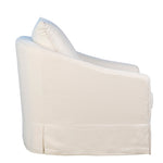 Lina Swivel Chair White