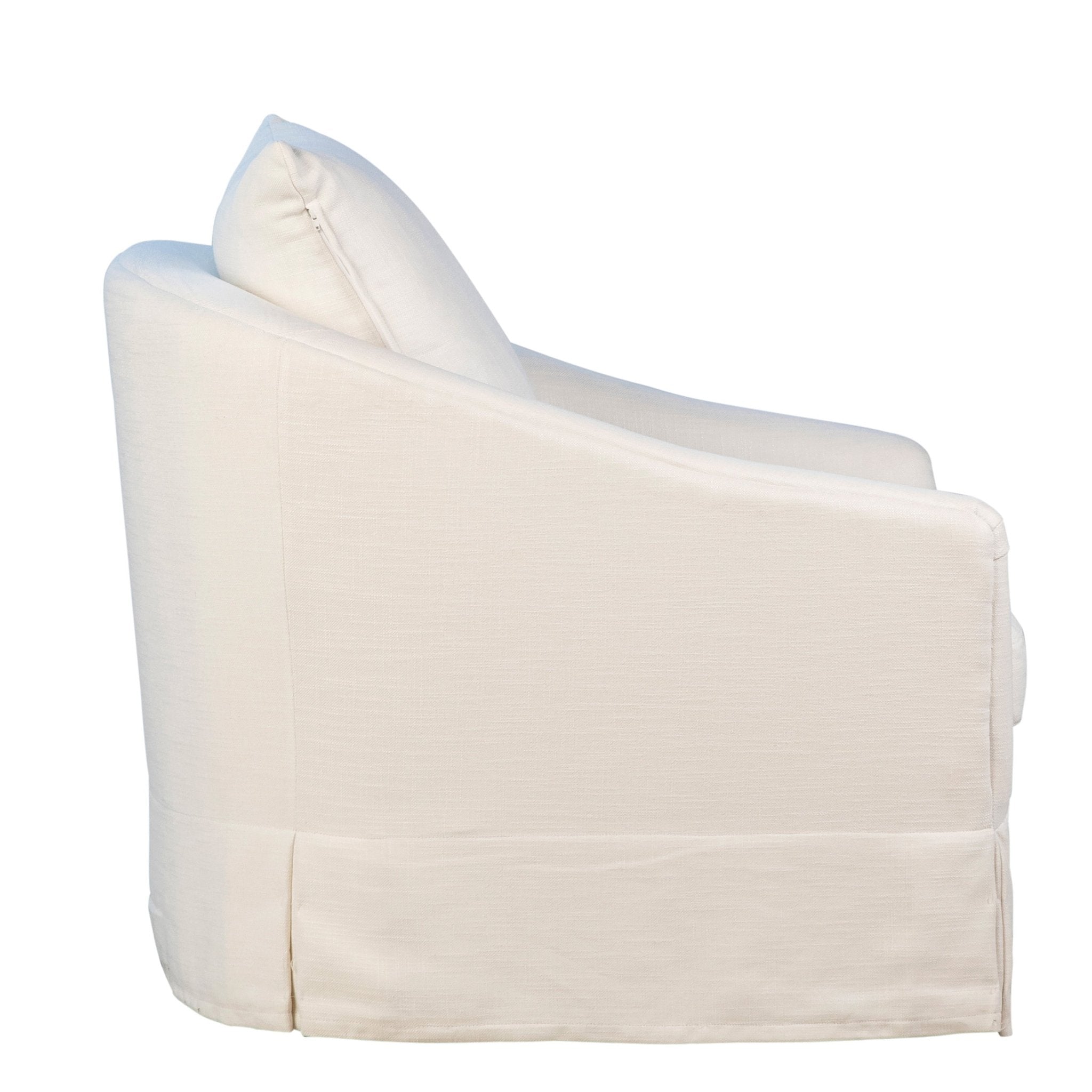 Lina Swivel Chair White