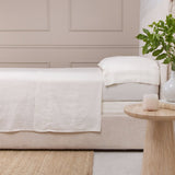 Linen Sheet Set White Cliff Studio Sheet Sets