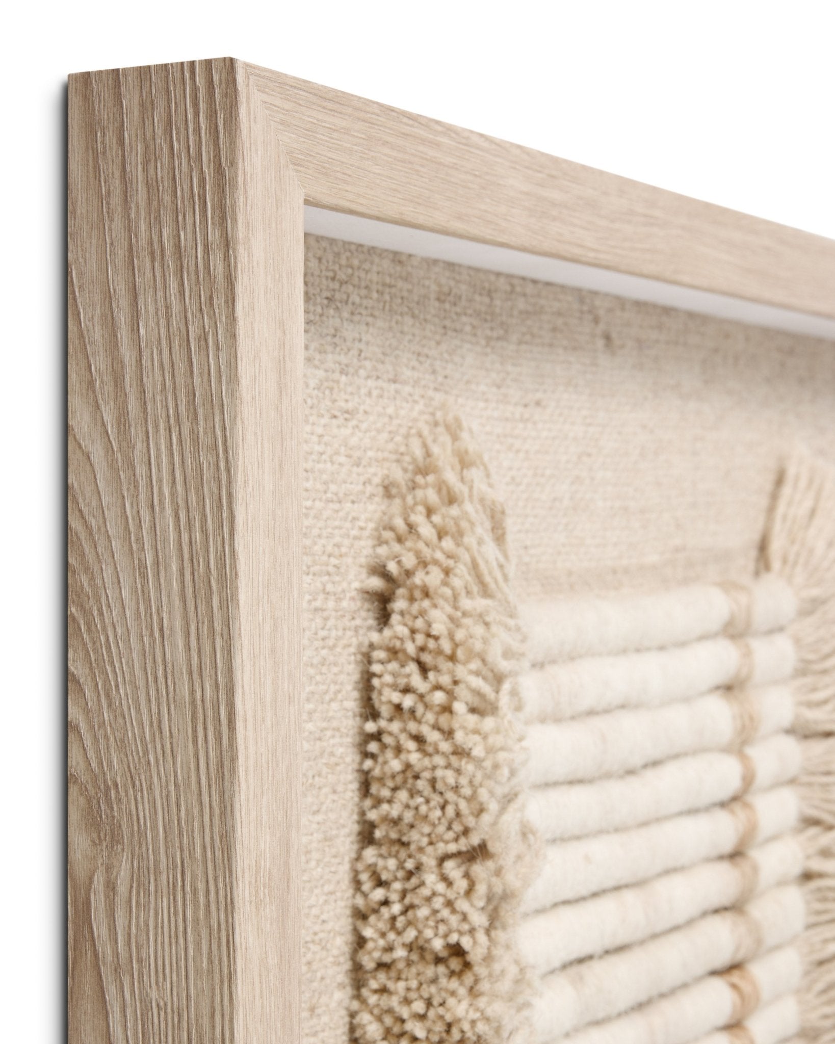 Loloi All Coiled Up Ivory / Natural Wall Art