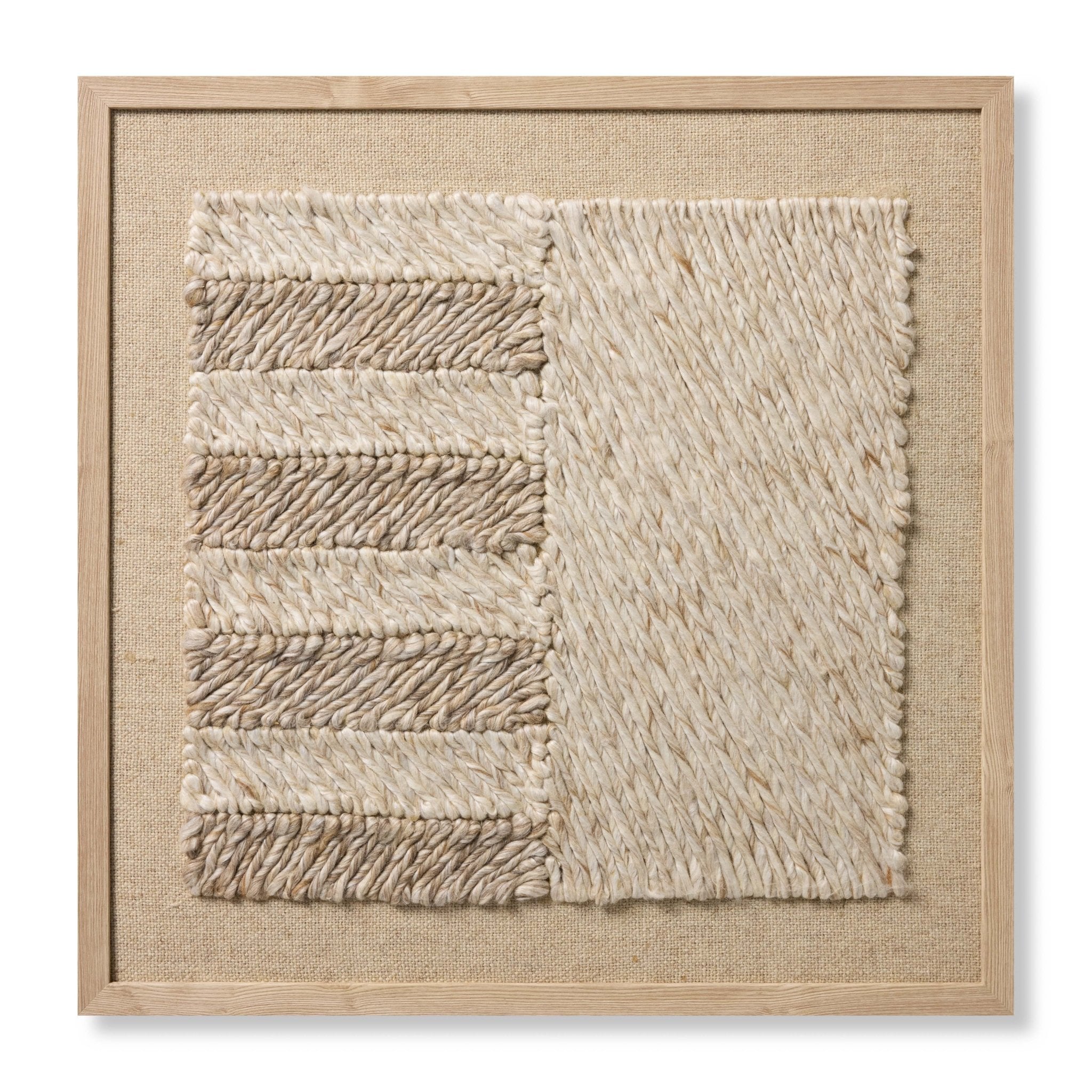 Loloi Bandera Beige / Ivory Wall Art White Cliff Studio Wall Art