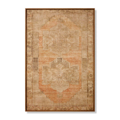 Loloi Barcelona Gold / Brown Wall Art White Cliff Studio Textile Art