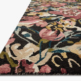 Loloi Belladonna Black / Berry Rug White Cliff Studio Area Rugs