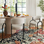 Loloi Belladonna Ivory / Lagoon Rug White Cliff Studio Area Rugs