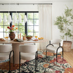 Loloi Belladonna Ivory / Lagoon Rug White Cliff Studio Area Rugs