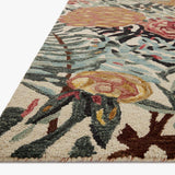 Loloi Belladonna Ivory / Lagoon Rug White Cliff Studio Area Rugs