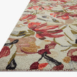 Loloi Belladonna Ivory / Raspberry Rug White Cliff Studio Area Rugs