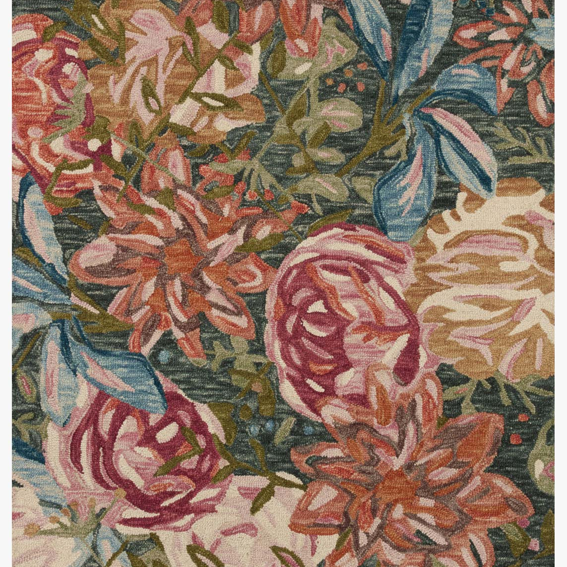 Loloi Belladonna Lagoon / Multi Rug White Cliff Studio Area Rugs
