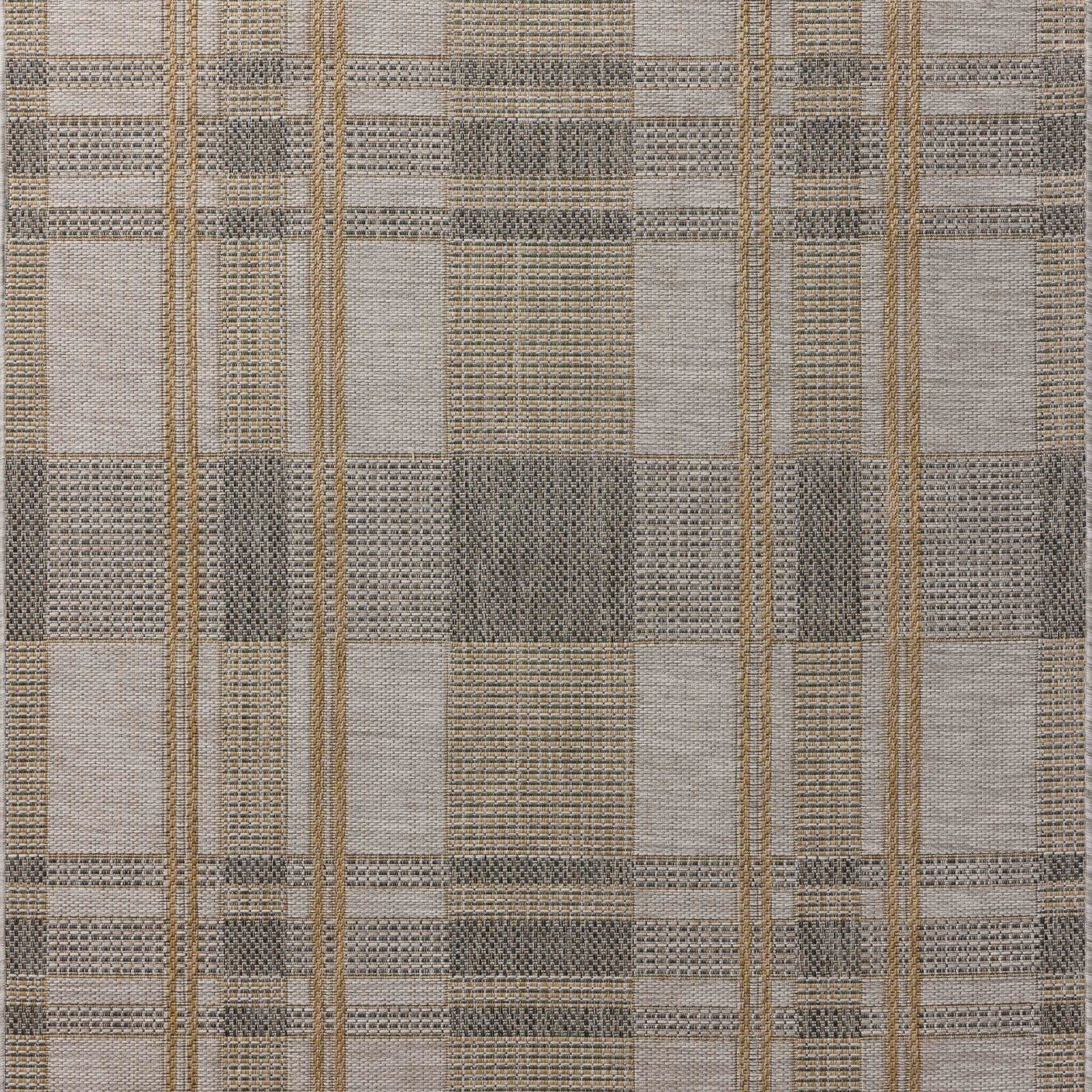 Loloi Birch Bone / Gold Area Rug White Cliff Studio Area Rug