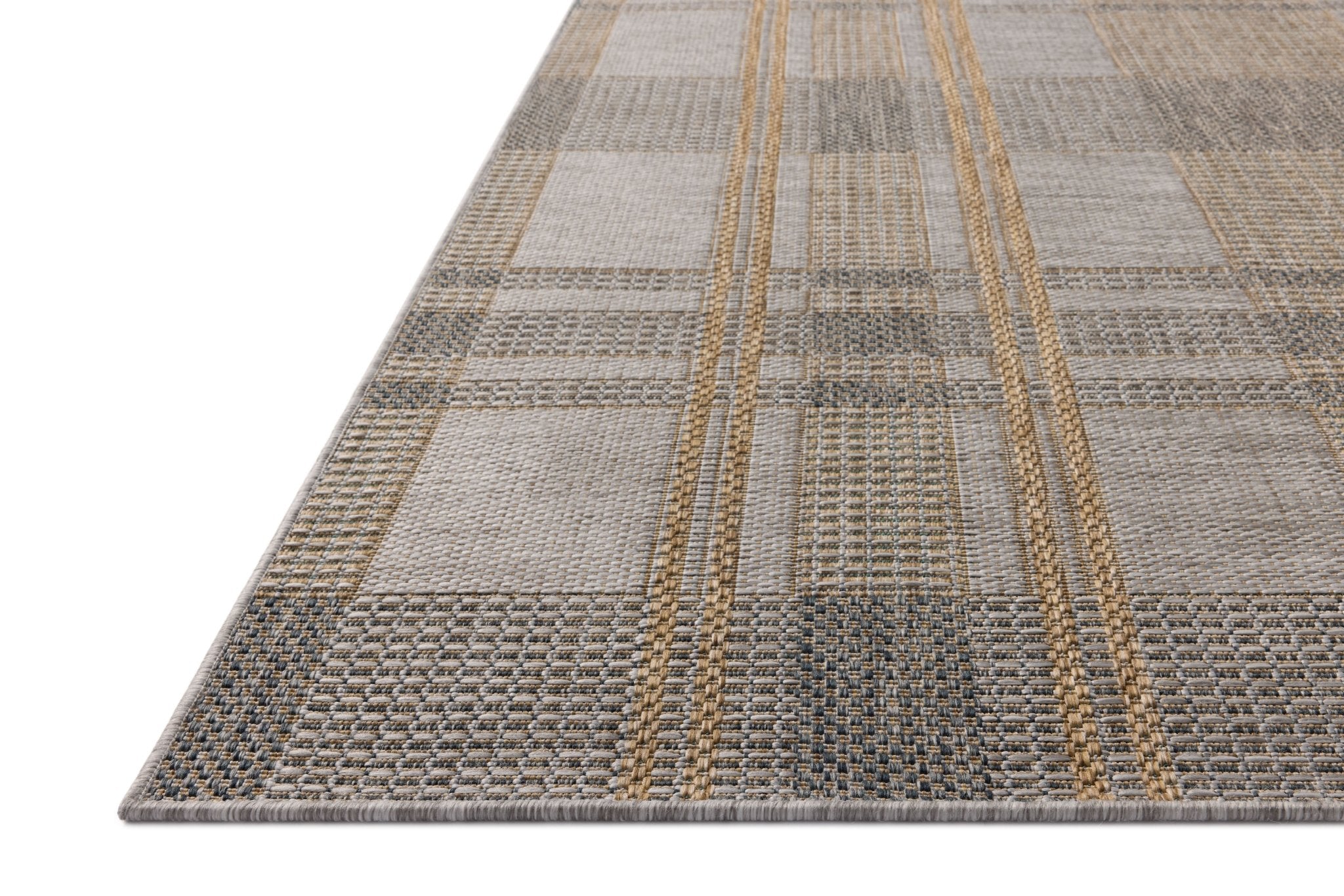 Loloi Birch Bone / Gold Area Rug White Cliff Studio Area Rug