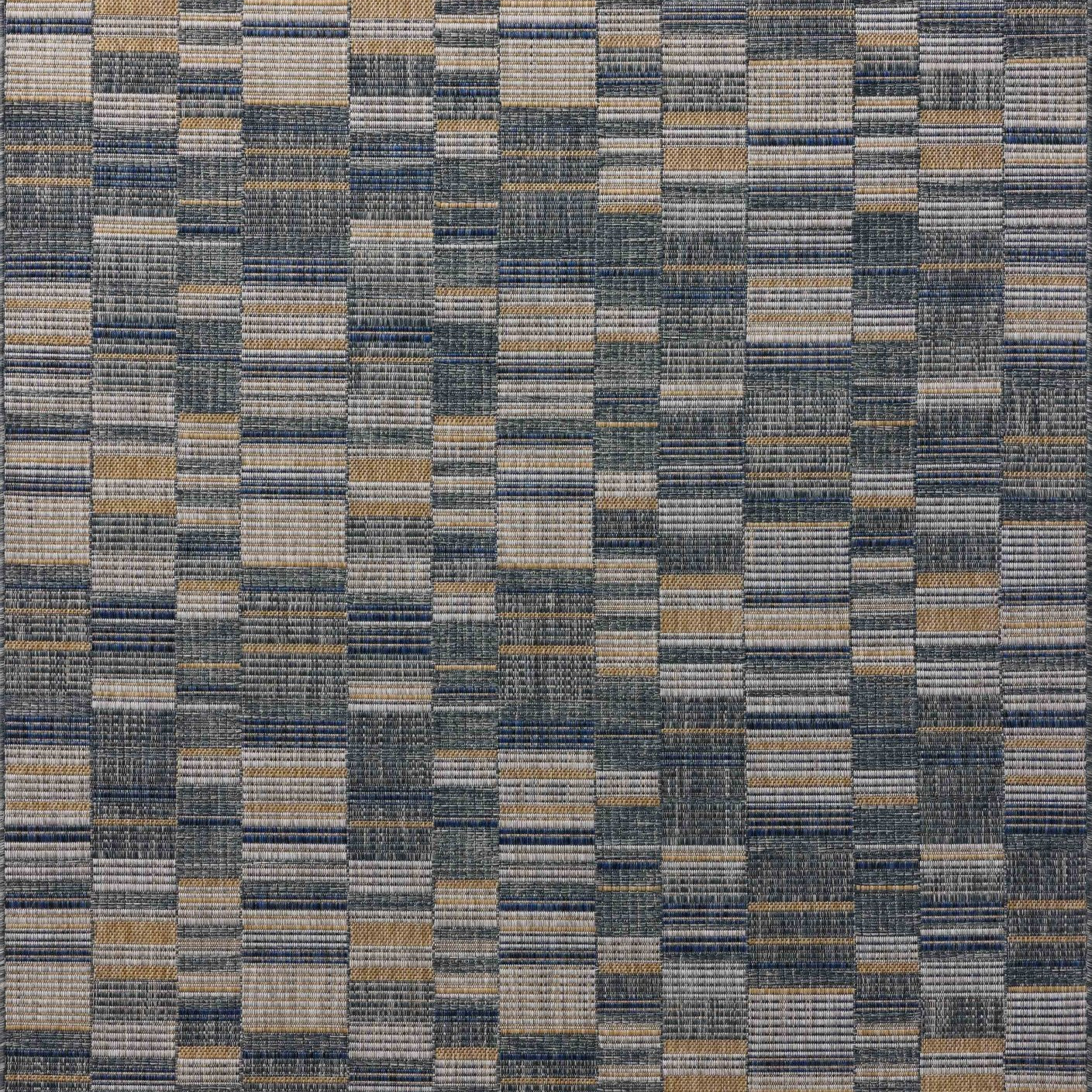 Loloi Birch Denim / Gold Area Rug White Cliff Studio Area Rug