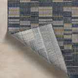 Loloi Birch Denim / Gold Area Rug White Cliff Studio Area Rug