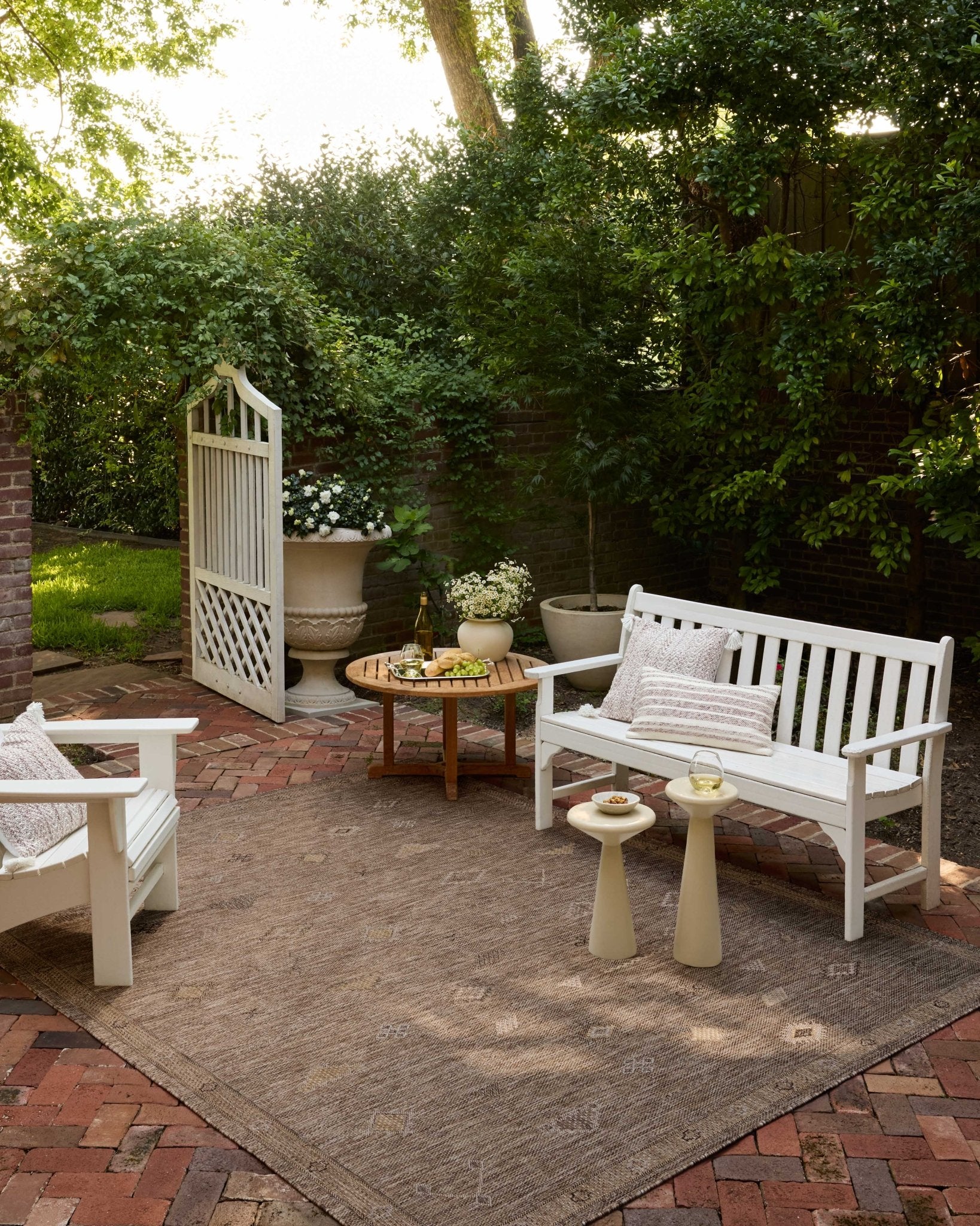 Loloi Birch Natural / Sand Area Rug White Cliff Studio Area Rug