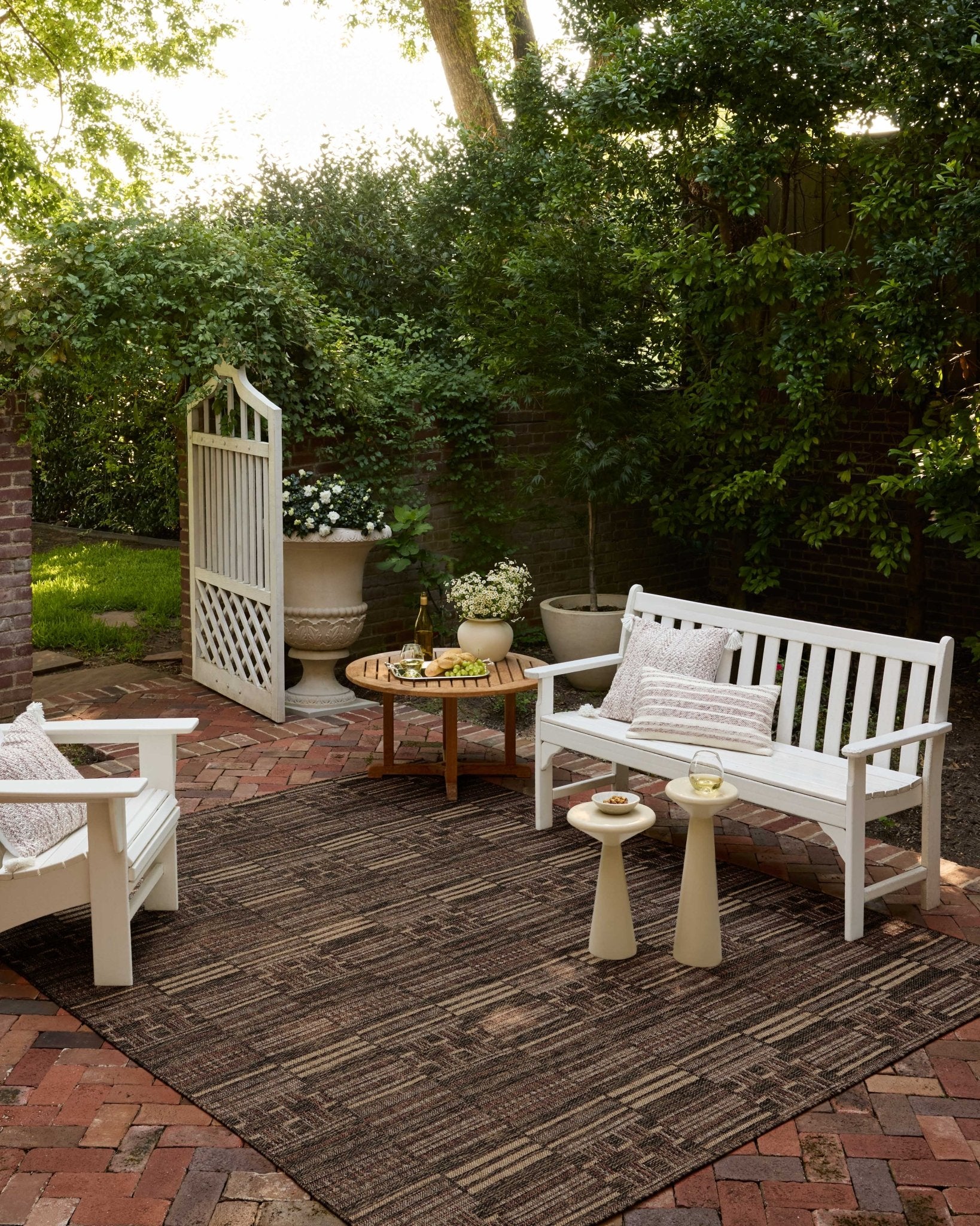 Loloi Birch Spice / Tobacco Area Rug White Cliff Studio Area Rug