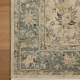 Loloi Briar Ant. Ivory / Blue Area Rug White Cliff Studio Area Rug