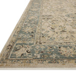 Loloi Briar Ant. Ivory / Blue Area Rug White Cliff Studio Area Rug