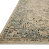Loloi Briar Ant. Ivory / Blue Area Rug White Cliff Studio Area Rug