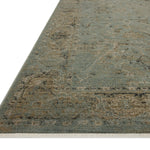 Loloi Briar Aqua / Olive Area Rug White Cliff Studio Area Rug