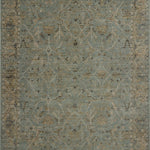 Loloi Briar Aqua / Olive Area Rug White Cliff Studio Area Rug