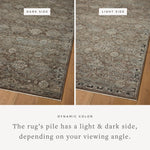 Loloi Briar Bark / Lagoon Area Rug White Cliff Studio Area Rug
