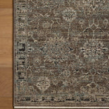Loloi Briar Bark / Lagoon Area Rug White Cliff Studio Area Rug