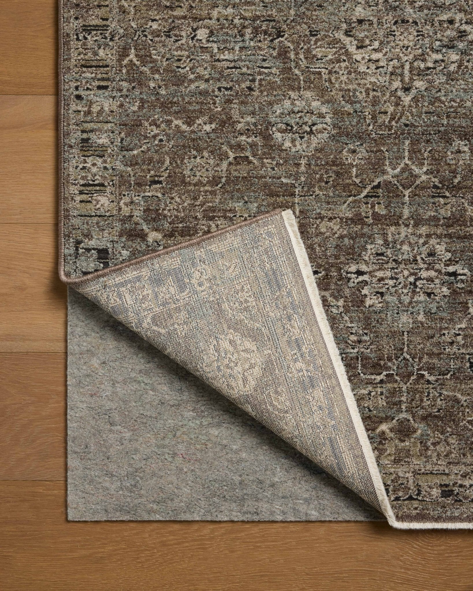 Loloi Briar Bark / Lagoon Area Rug White Cliff Studio Area Rug