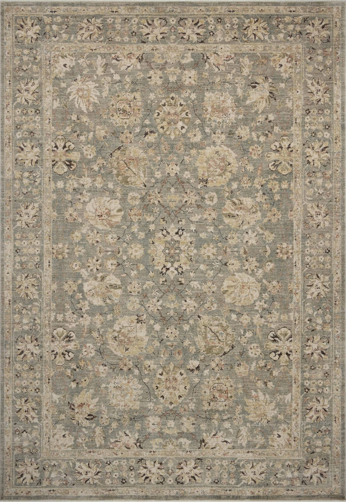 Loloi Briar Fog / Sand Area Rug White Cliff Studio Area Rug