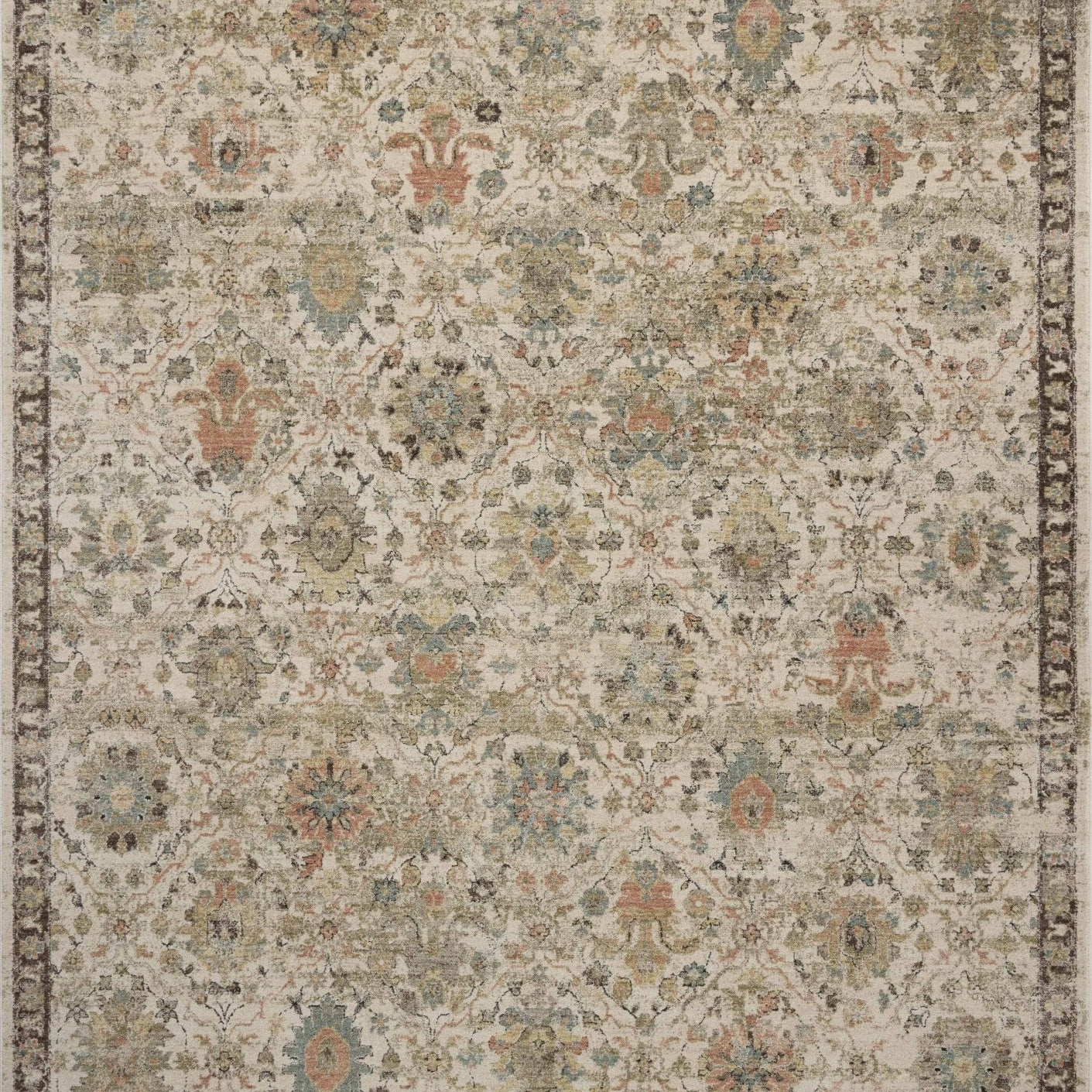 Loloi Briar Ivory / Multi Area Rug White Cliff Studio Area Rug