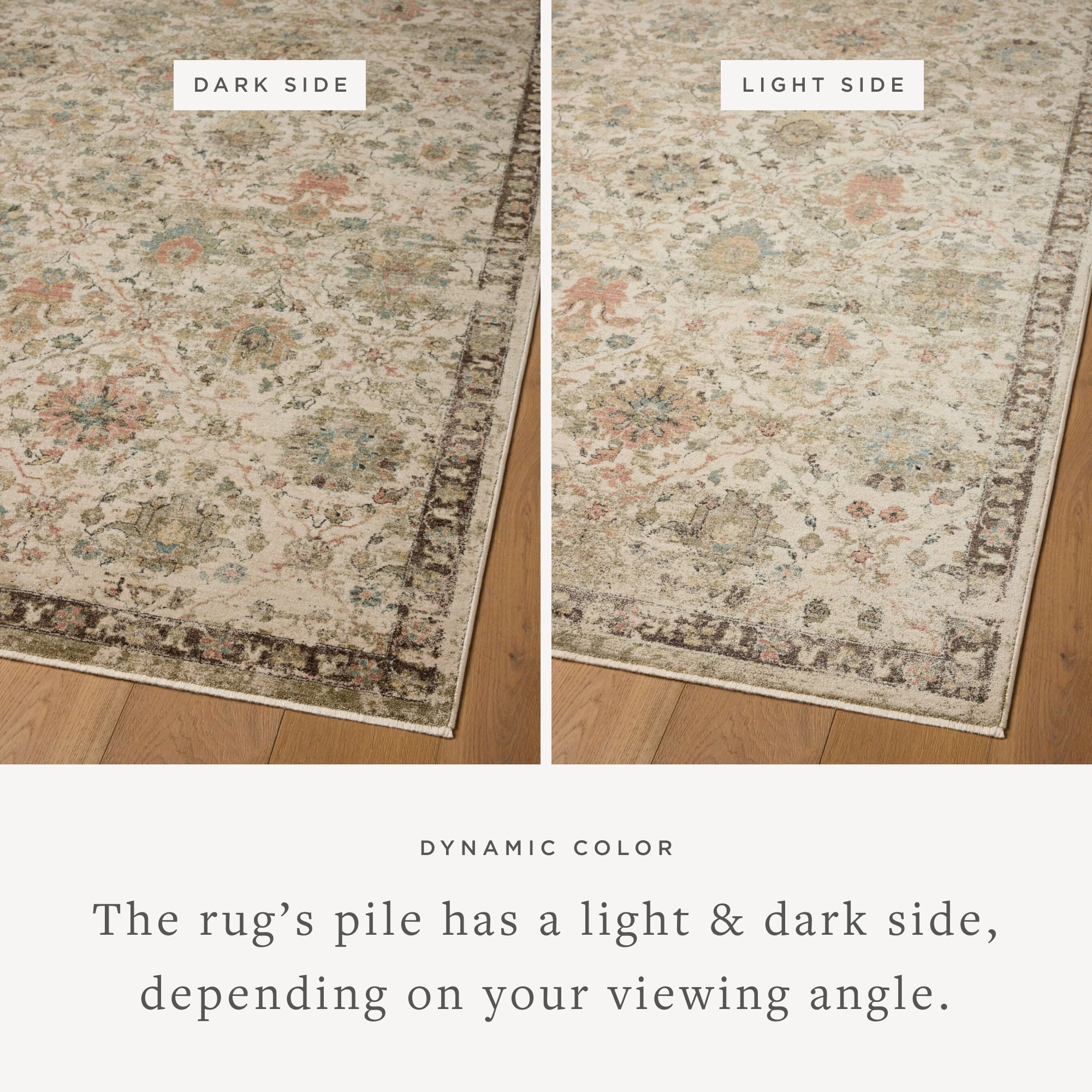 Loloi Briar Ivory / Multi Area Rug White Cliff Studio Area Rug
